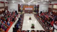 Suasana Rapat Paripurna HUT Provinsi Maluku Ke-77 Di Kantor DPRD Maluku, jumat (19/08/2022). 